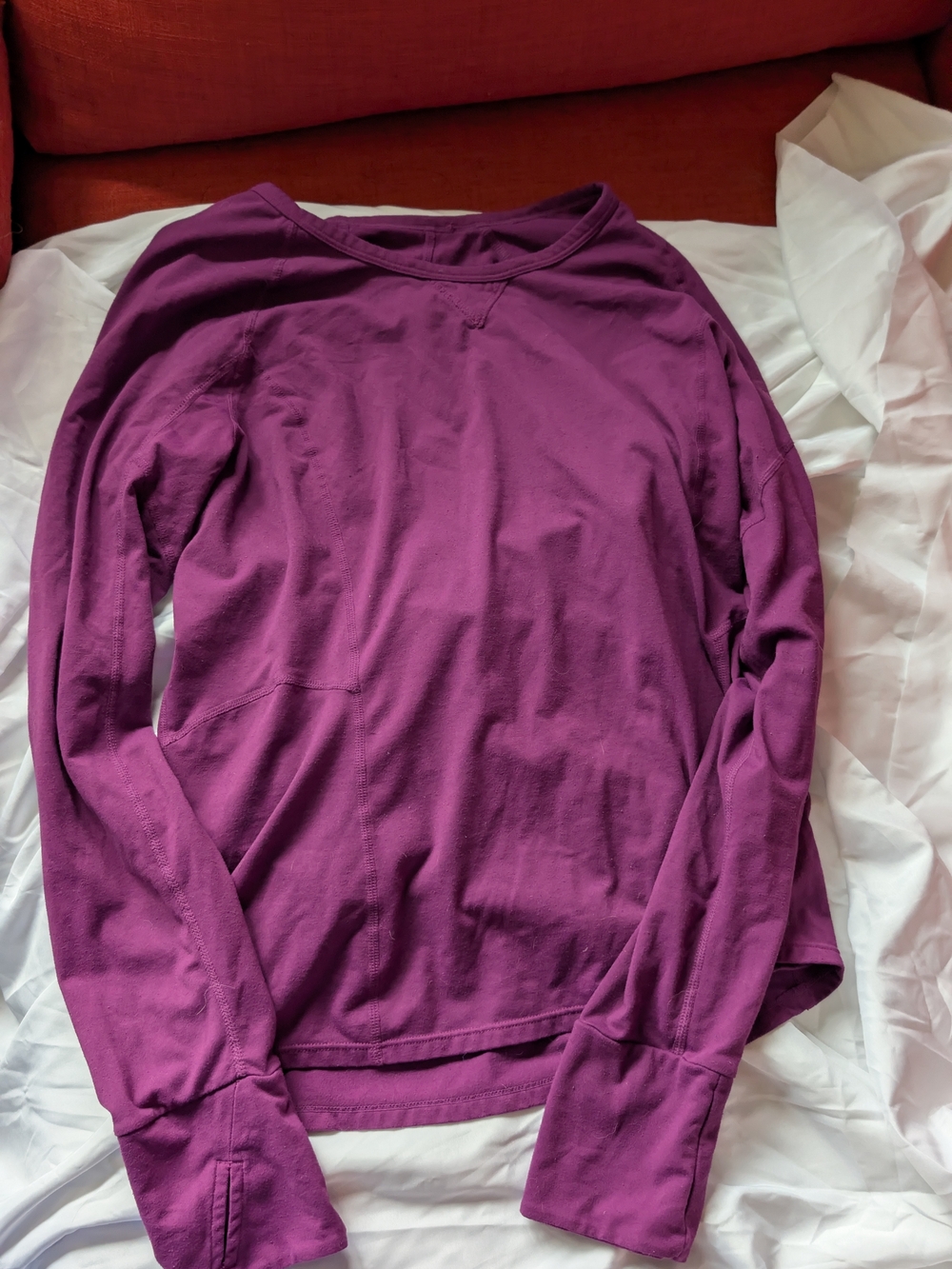 Marmot Women's Purple Long-Sleeve Crew Top